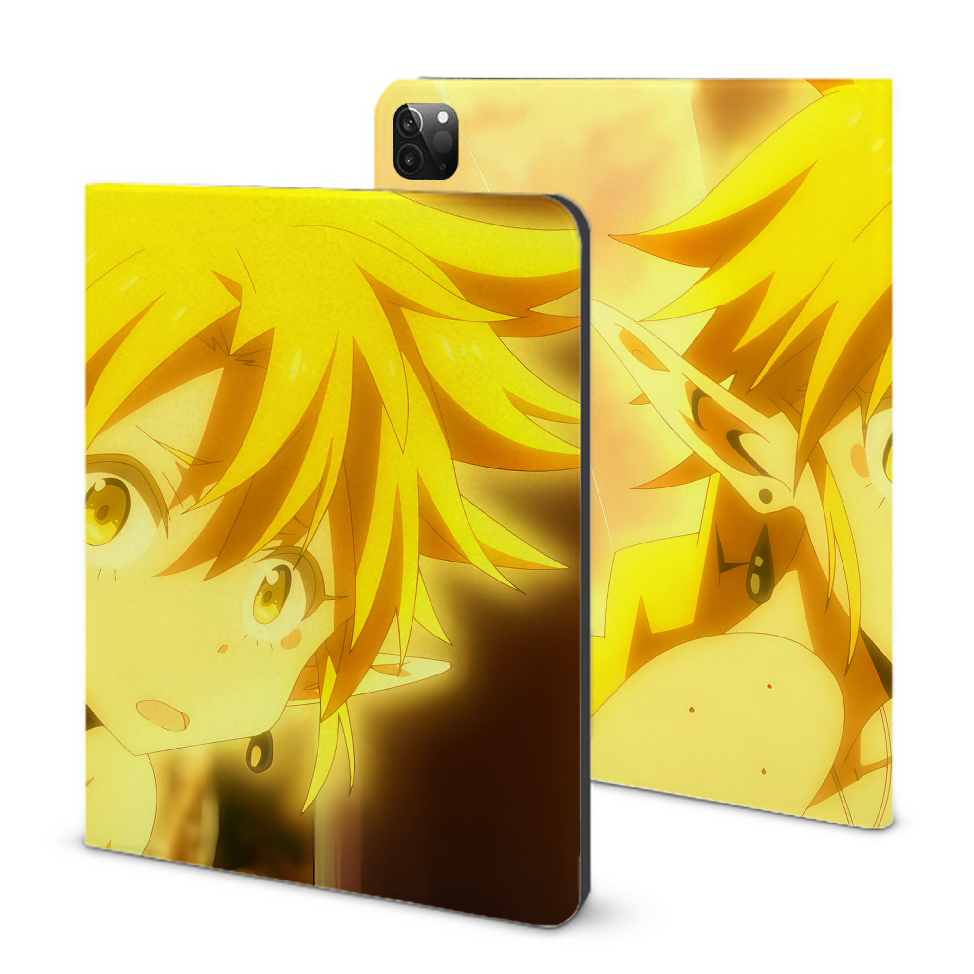 （画像用） 転スラ Regarding Reincarnated to Slime IPadケース ペンホルダー付き ブックスタイルデザイン